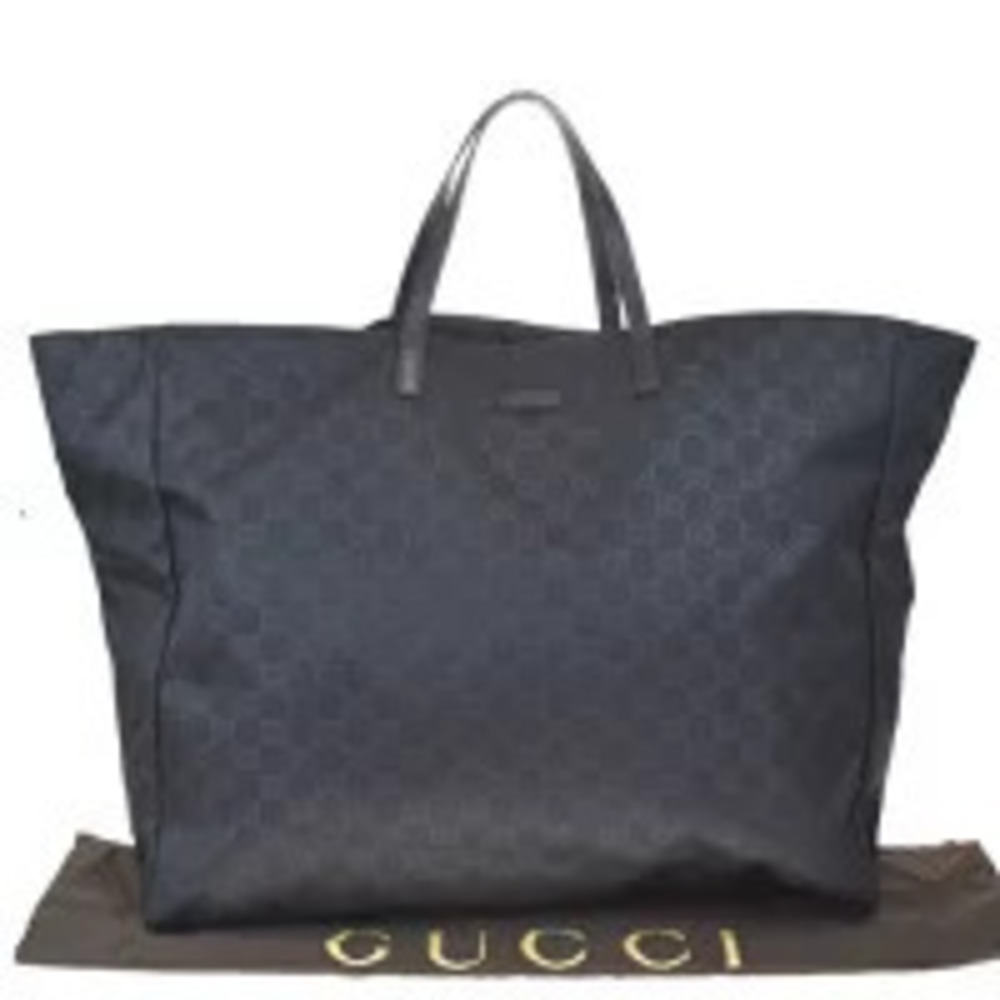 Gucci Handbag tote bag GG black leather